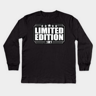 Limited Edition - Distressed Kids Long Sleeve T-Shirt